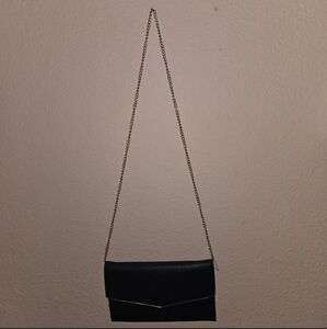 🍸Faux leather flat crossbody flap bag🎊 (forever21)